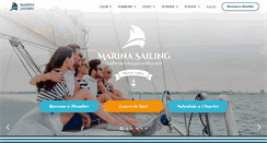 Desktop Screenshot of members.marinasailing.com